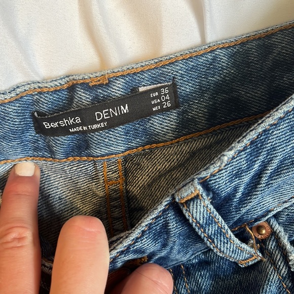 Bershka denim. Medium wash - Picture 3 of 5